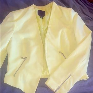 Highlight yellow blazer